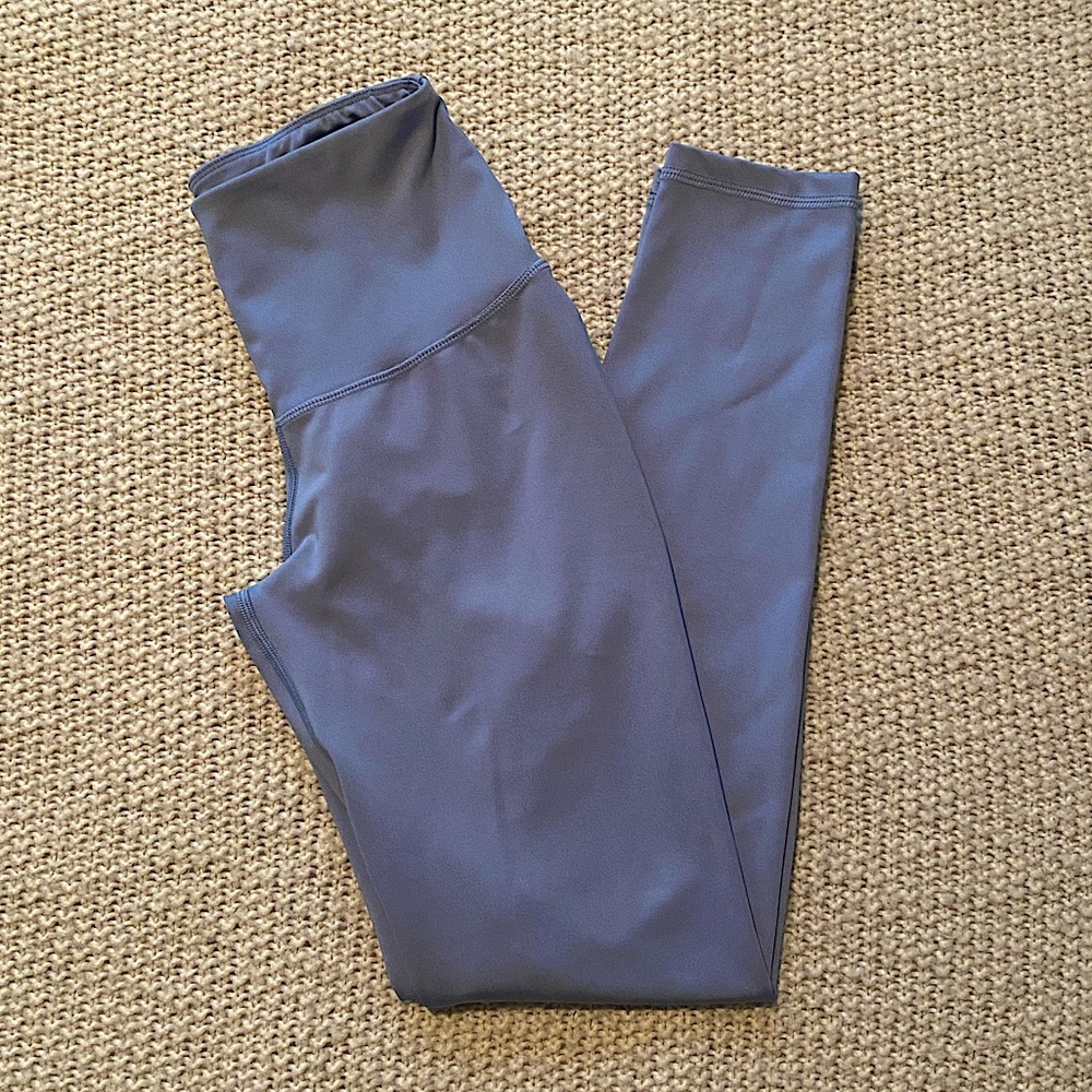 Light blue, high rise workout leggings by HIIT from ASOS, size small